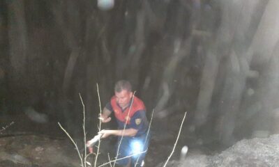 Karpuzlu’da çalılık yangını