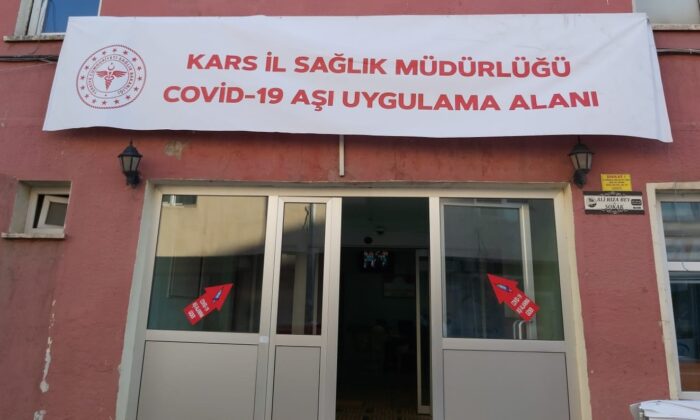 Kars’ta Kovid-19 aşılama çalışmaları hız kazandı