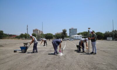 Kartal’da kurban satış ve kesim alanı bayrama hazırlanıyor