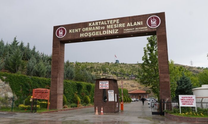 Kartaltepe yeni yüzüyle piknikçileri bekliyor