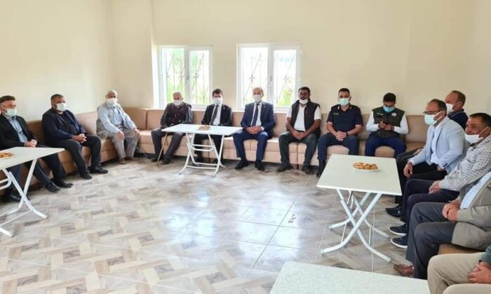 Kaymakam Cebeci ve Başkan Şahin Ekinli Mahallesi’ni ziyaret etti