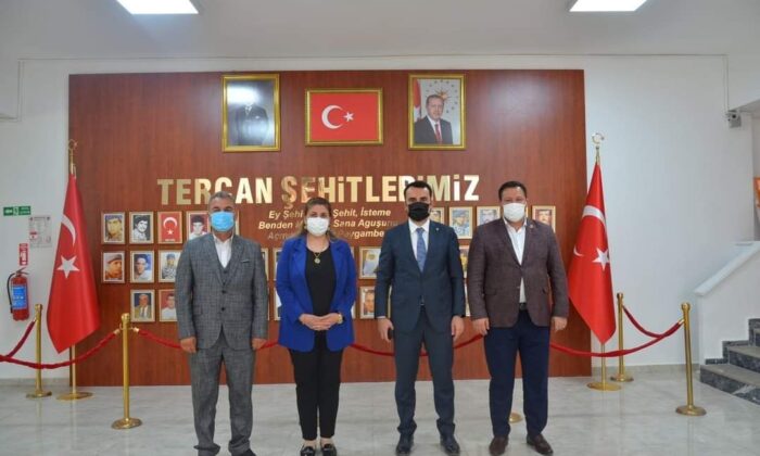 Kaymakam Çelik’e bir dizi ziyaret