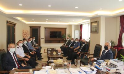 Kaymakam Pişkin, Vali Çakır’ı bilgilendirdi