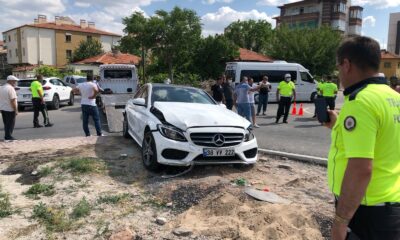 Kayseri’de trafik kazası : 8 yaralı