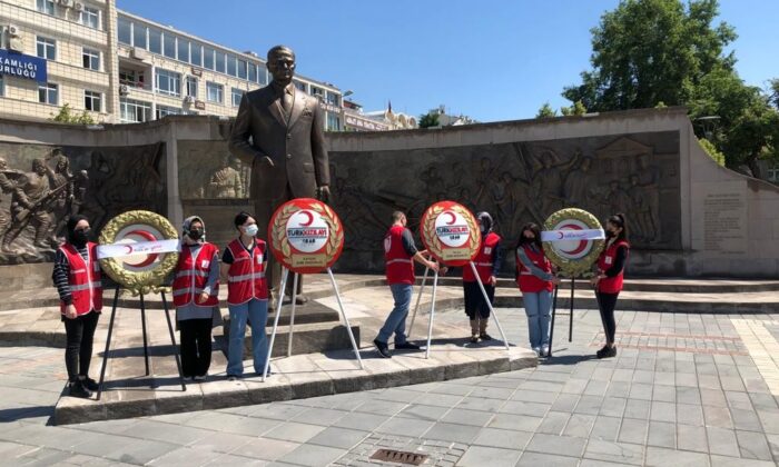 Kayseri’de Türk Kızılay’ın 153. yılı kutlandı