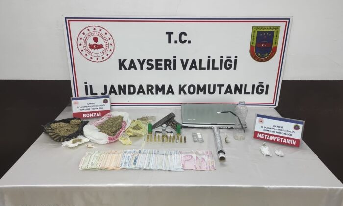 Kayseri’de uyuşturucu operasyonu: 2 gözaltı