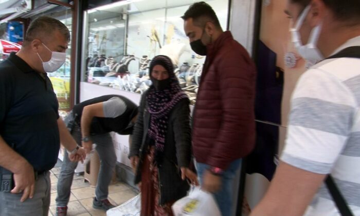 Kayseri’de zabıtadan ’dilenci’ operasyonu