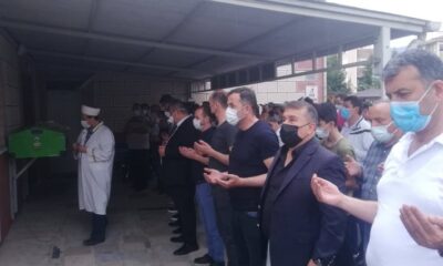 Kazada hayatını kaybeden minik Esma son yolculuğuna uğurlandı