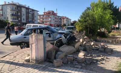 Kazada yıkılan duvarın altında kalan 8 yaşındaki çocuk yaralandı