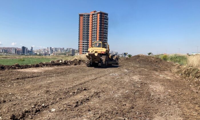 Keçiören Ovacık yeni yollarla örülüyor