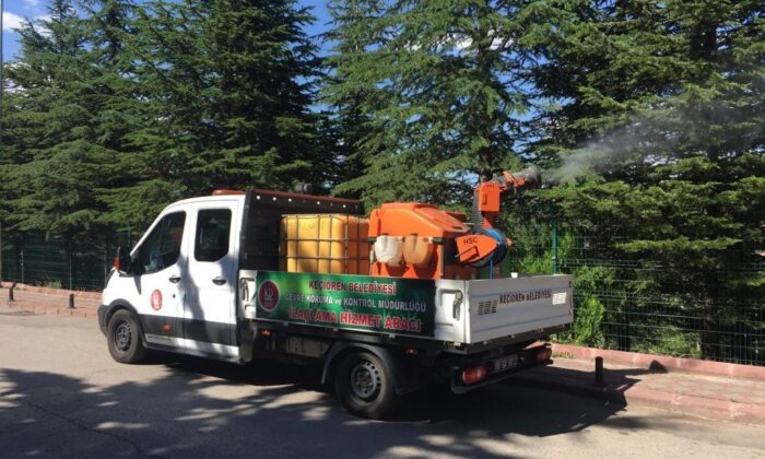 Keçiören’de ilaçlama seferberliği