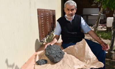 Kekik toplarken göktaşı bulduğunu iddia etti