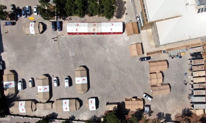 Kilis’te ‘Ağır İklim Sahra Hastanesi Kurulumu’ eğitimi