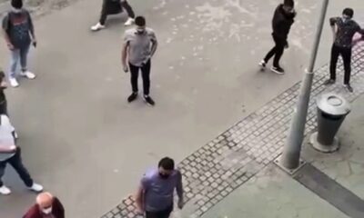 Kimse ne olduğunu anlayamadı, biranda çığlıklar atmaya başladı