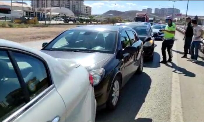 Kırıkkale’de zincirleme trafik kazası: 1 yaralı