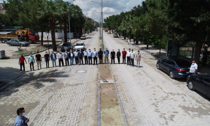 Kırkağaç da prestij caddesine kavuşuyor