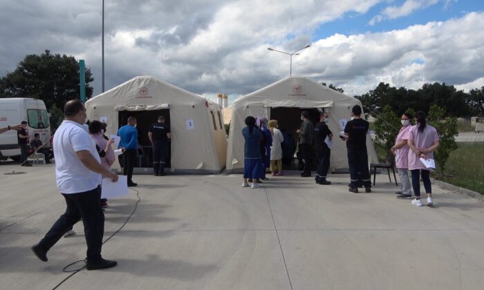 Kırklareli OSB’de 8 bin 532 kişi aşılandı