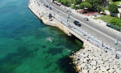 Kısıtlama dinlemediler denize girdiler