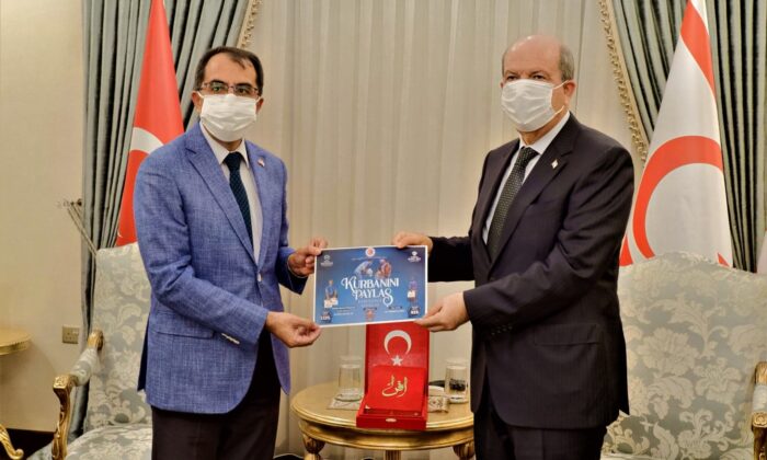 KKTC Cumhurbaşkanı Ersin Tatar kurban vekaletini TDV’ye verdi