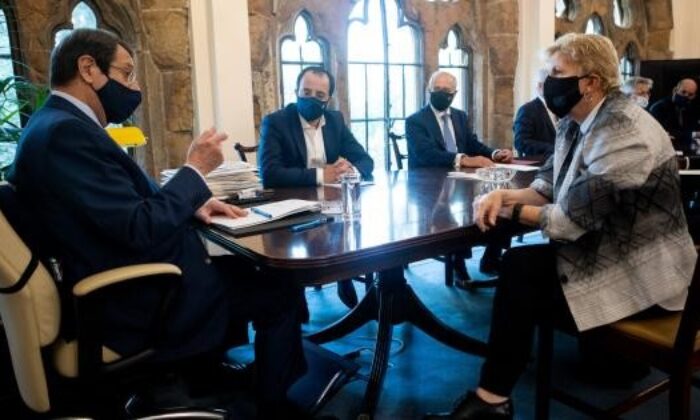 KKTC Cumhurbaşkanı Tatar, BM Genel Sekreterinin Özel Danışmanı Lute’yi kabul etti