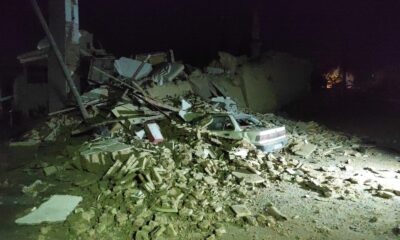 KKTC’de 2 katlı bina çöktü: 1 ölü