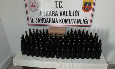 Kontrol noktasında durdurulan otomobilde kaçak alkol ele geçirildi