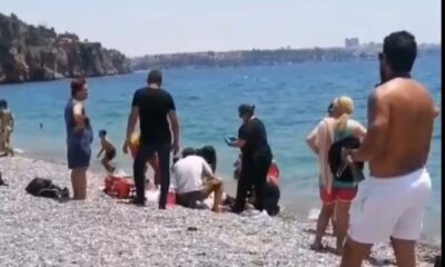 Konyaaltı sahilinde 70 yaşındaki kişi boğuldu