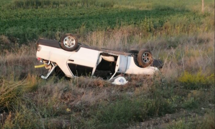 Konya’da otomobil takla attı: 4 yaralı