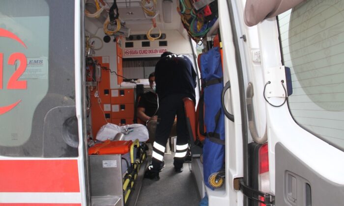 Konya’da silah fabrikasında çıkan yangın söndürüldü