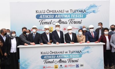 Konya’da Tuz Gölü’nün korunması için 4 önemli yatırımın temeli atıldı