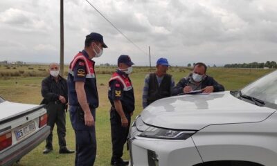 Köpeğe kötü muameleyi sosyal medyada paylaşınca jandarmaya yakalandılar