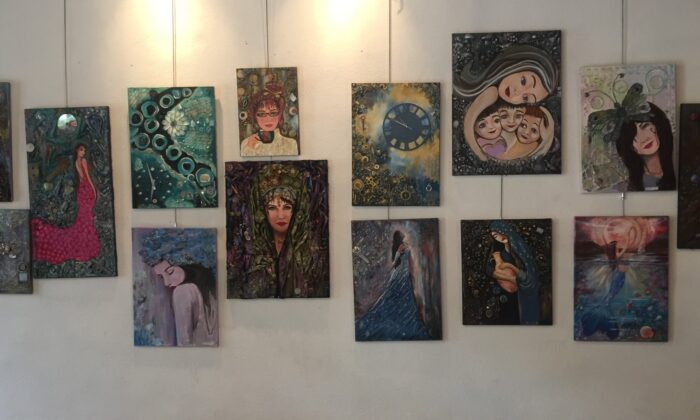 Koronavirüsle geçen 1 senesini sanatıyla anlattı