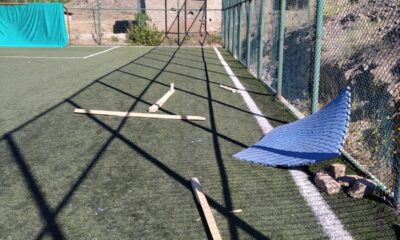 Köy okulunda açıldı, malzemeler tahrip edildi