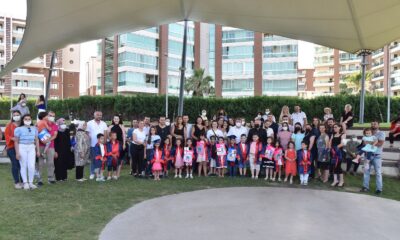 Kreşteki minikler, mezuniyet heyecanı yaşadılar