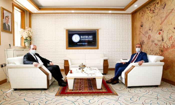 KTÜ Rektörü Çuvalcı’dan Rektör Türkmen’e ziyaret