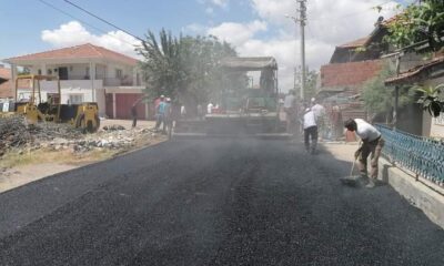 Kurugeçit Mahallesi’ne sıcak asfalt yapıldı