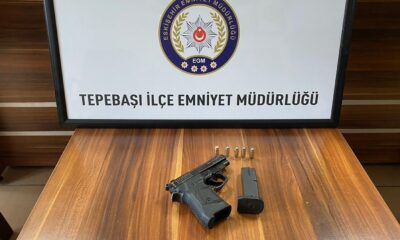 Kurusıkıdan bozma tabancayla polis uygulama noktasında yakalandı