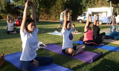 Kuşadası’nda  Dünya Yoga Günü etkinliği