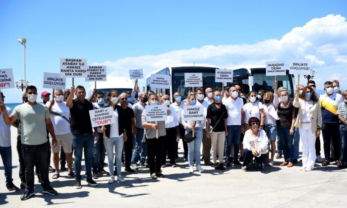 Kuşadası’ndan Didim Belediye Başkanı Atabay’a destek