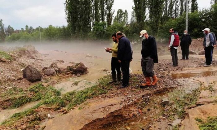 Kütahya ve ilçelerinde sel felaketi
