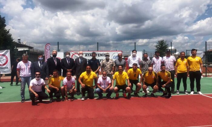 Kütahya’da ayak tenisi heyecanı