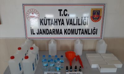 Kütahya’da sahte içki operasyonu