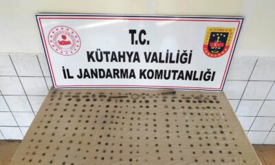 Kütahya’da tarihi eser operasyonu