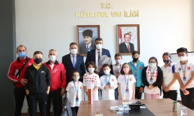 Kütahya’ya madalyayla döndüler