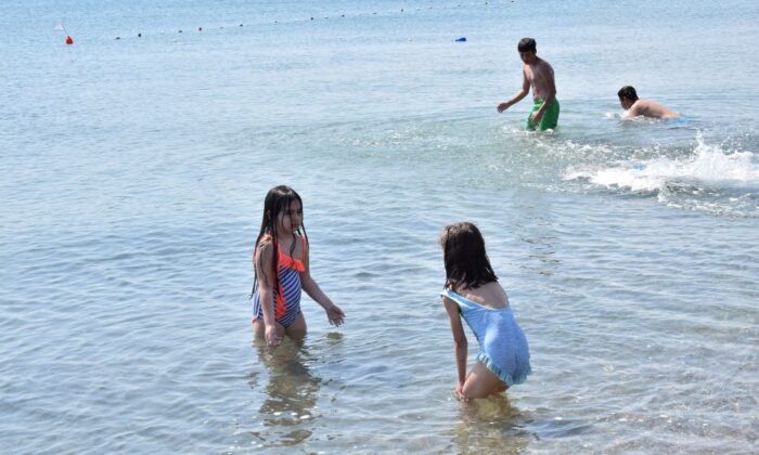 Lapseki sahillerinde denize girmek yasaklandı