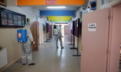 LGS Öncesi okulların dezenfeksiyonları yapıldı