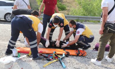 Lösemili öğrencileri taşıyan tur otobüsü devrildi: 4’ü ağır 15 yaralı