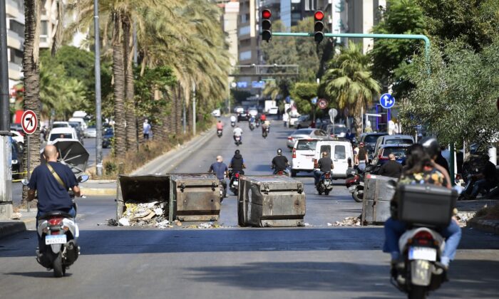 Lübnan’da Genel İşçi Sendikası’nın çağrısı üzerine greve gidildi