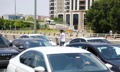 Madde bağımlısı sürücüleri bıçakla gasp etmeye kalkıştı