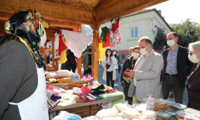 Maharetli ellerin ürettiği ürünler tezgahtaki yerini alacak